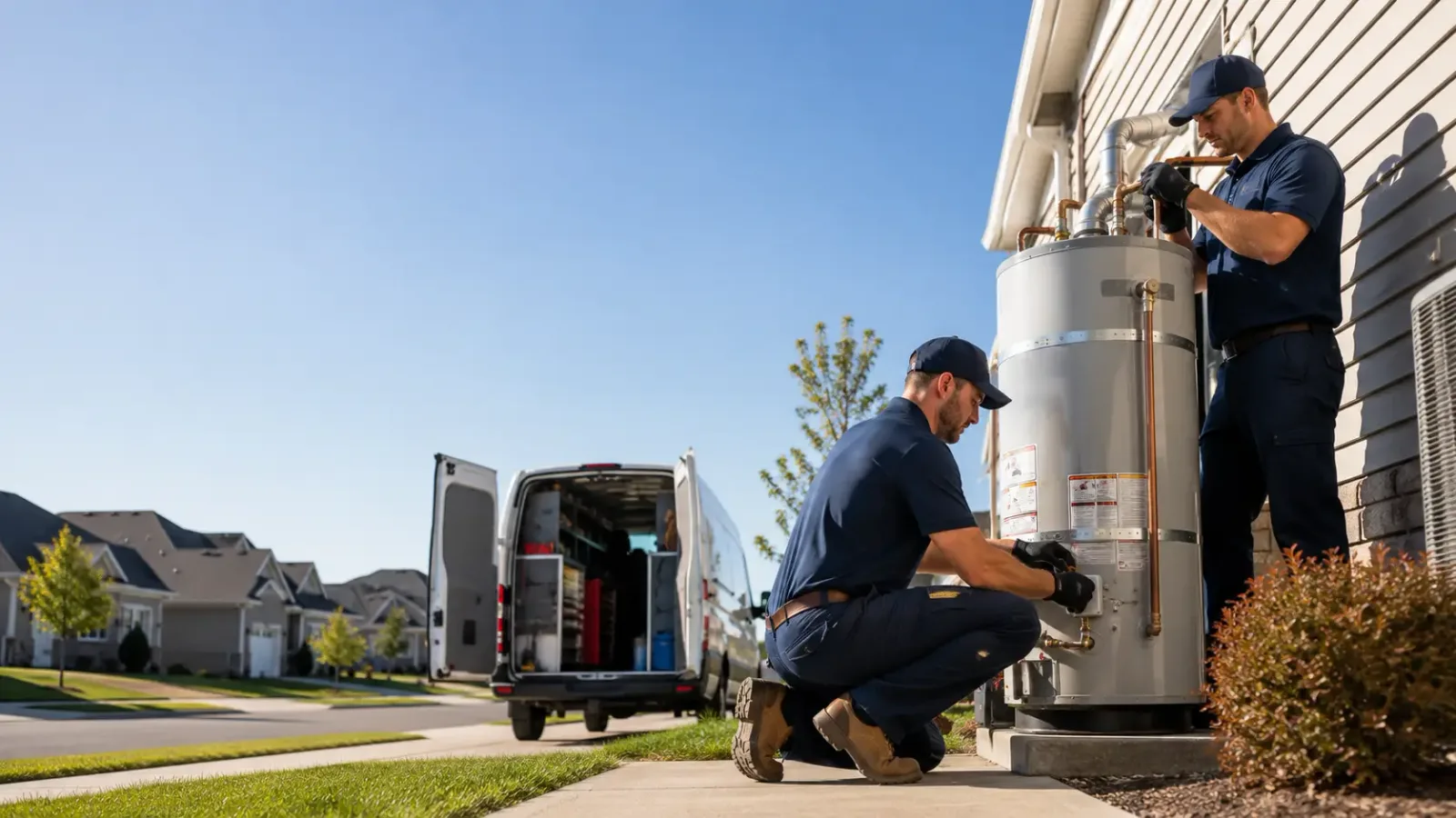 Water Heater Installation in Branchville, VA